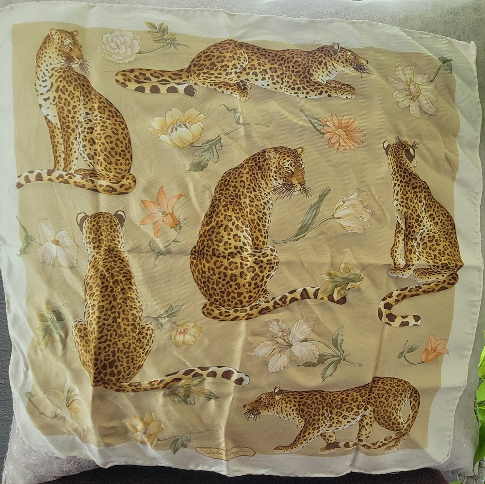 Salvatore Ferragamo Silk Scarf